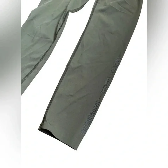 Outerknown Active Leggings Olive Women’s Size S - Picture 6 of 8